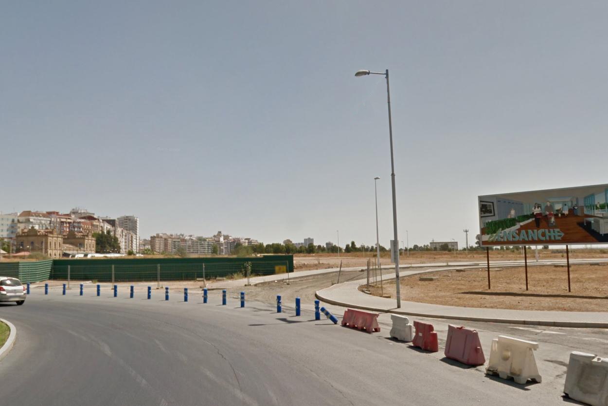 Zona donde se ubicará el nuevo colegio de Huelva