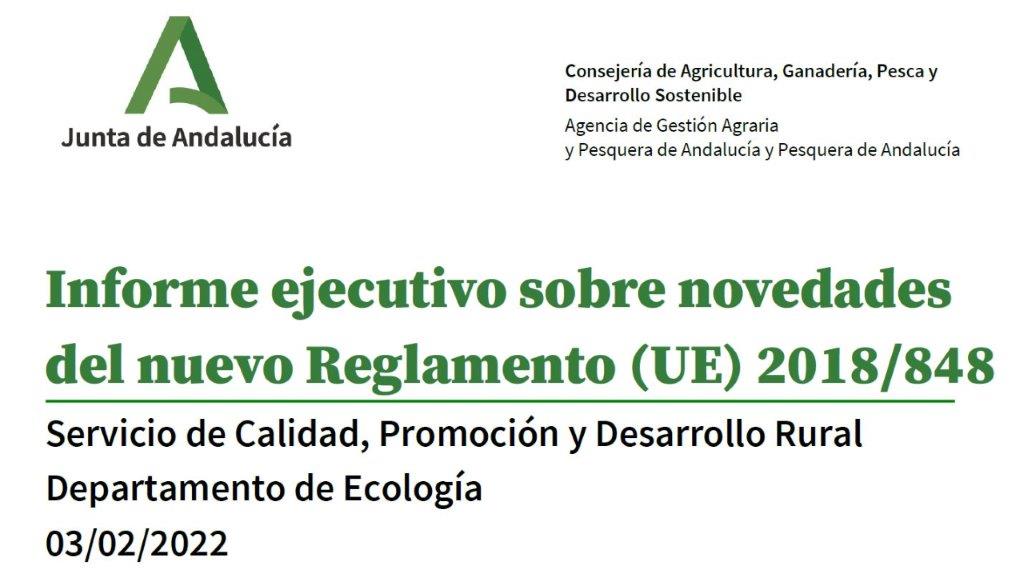 Novedades sobre el Nuevo Reglamento (UE) 2018/848