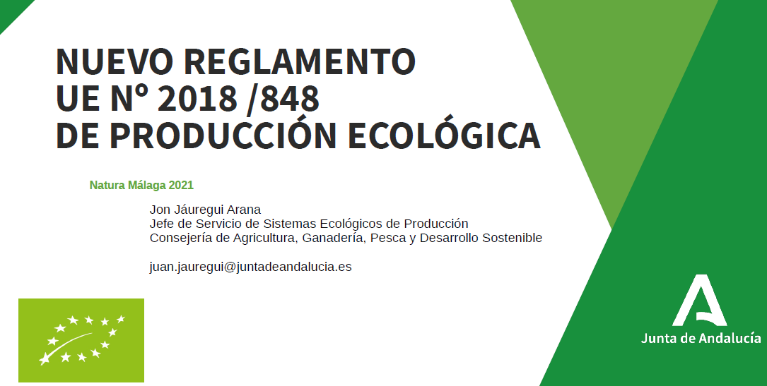 Presentación de las novedades del nuevo reglamento de producción ecológica