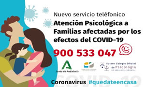 Teléfono de Atención Psicológica a Familias. COVID-19