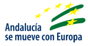 Logo Andalucía se mueve con Europa