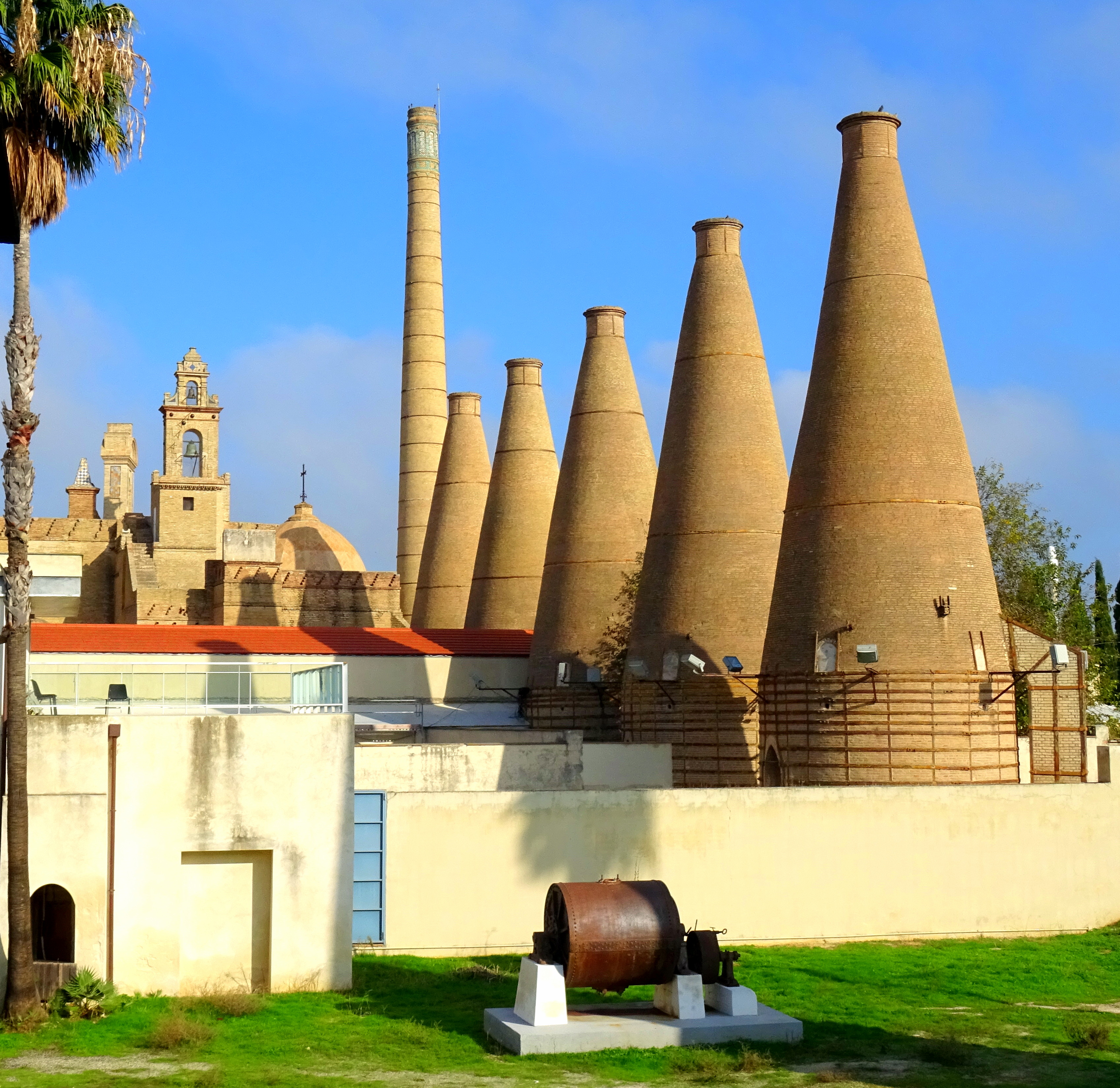 Chimeneas monasterio de La Cartuja