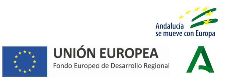 Logo Junta de Andalucía, Unión Europea y Andalucía se mueve con Europa