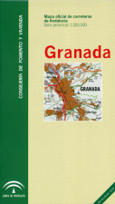 Mapa oficial de carreteras de Granada. 2016