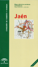 Mapa oficial de carreteras de Jaén. 2016