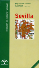 Mapa de oficial de carreteras de Sevilla. 2016