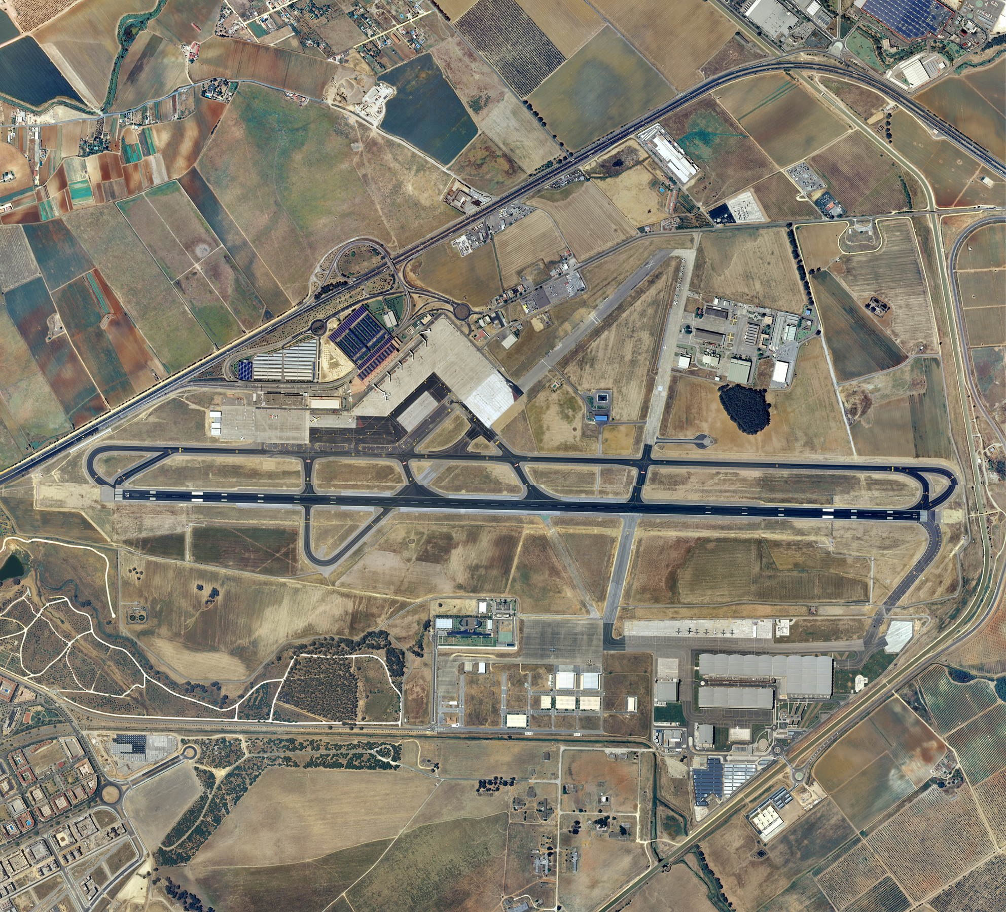 Aeropuerto de Sevilla 2010
