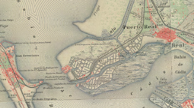 Mapa Topogrfico Nacional de Espaa 1:50.000. Hojas n 1061, 1062, 1068 y 1069 (1917). Instituto Geogrfico Nacional