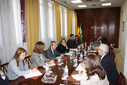 Reunin entre el Instituto de Estadstica de Andaluca y  el Consejo Andaluz de Cmaras