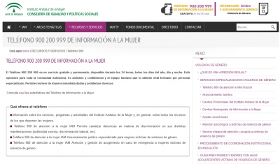 Aumentan un 10,6% las consultas por violencia de género al Teléfono de Información a la Mujer del IAM
