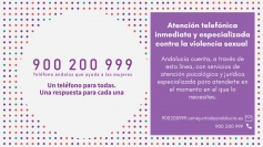 La atención 24 horas a las mujeres víctimas de violencia sexual crece un 62% hasta junio
