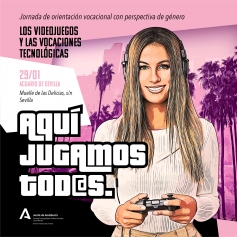 El IAM analiza la situación de las mujeres en la industria de los videojuegos en la jornada online ‘Aquí jugamos tod@s’