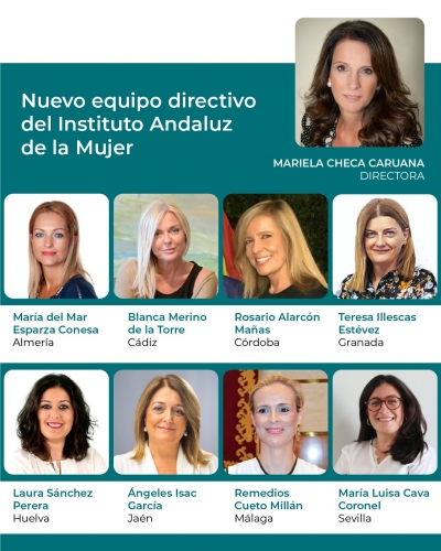 Nombradas las asesoras de programa del Instituto Andaluz de la Mujer en las provincias