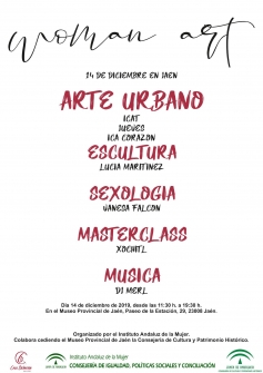 Clases en directo, exhibición de grafitis, charlas y música en el Museo Provincial de Jaén para visibilizar a las mujeres en el arte