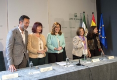 Susana Díaz destaca el millón de mujeres atendidas en los diez años de vigencia de la Ley andaluza de Igualdad