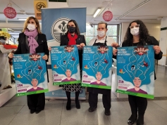 Los mercados de abastos de Jaén se adhieren a la campaña institucional de la Junta de Andalucía ‘No dejes que caiga en su trampa’ por el 25N