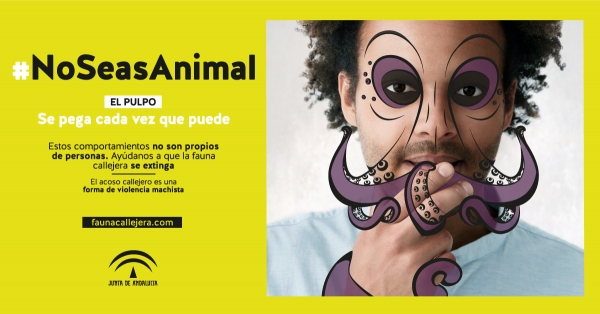 La Junta lanza la campaña #NoSeasAnimal, dirigida a la juventud, para prevenir el acoso callejero