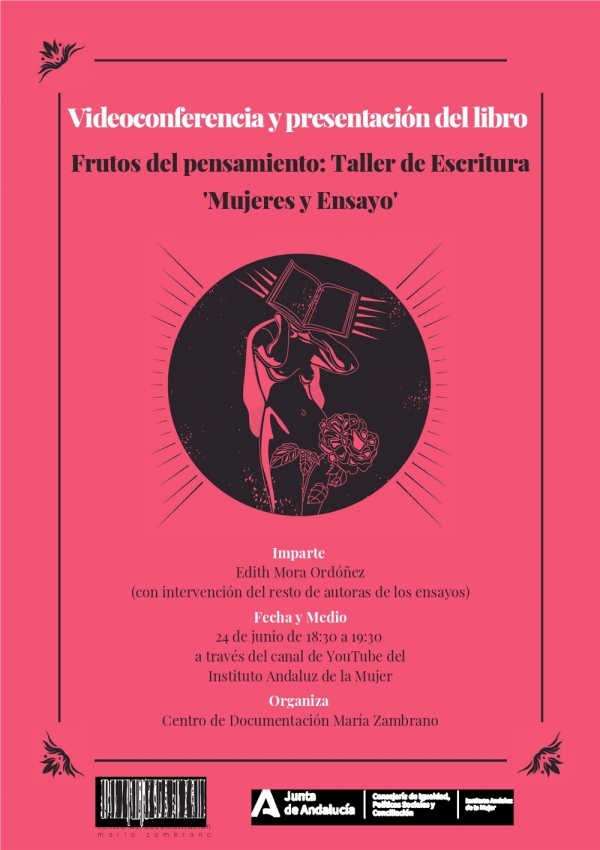 El IAM publica el libro de ensayos ‘Frutos del pensamiento. Taller de escritura mujeres y ensayo’ para visibilizar a las mujeres en la literatura