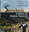 Folleto del sendero Caldera de Majada Redonda, del Geoparque Cabo de Gata-Níjar.