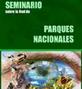 Cartel del seminario de parques nacionales.