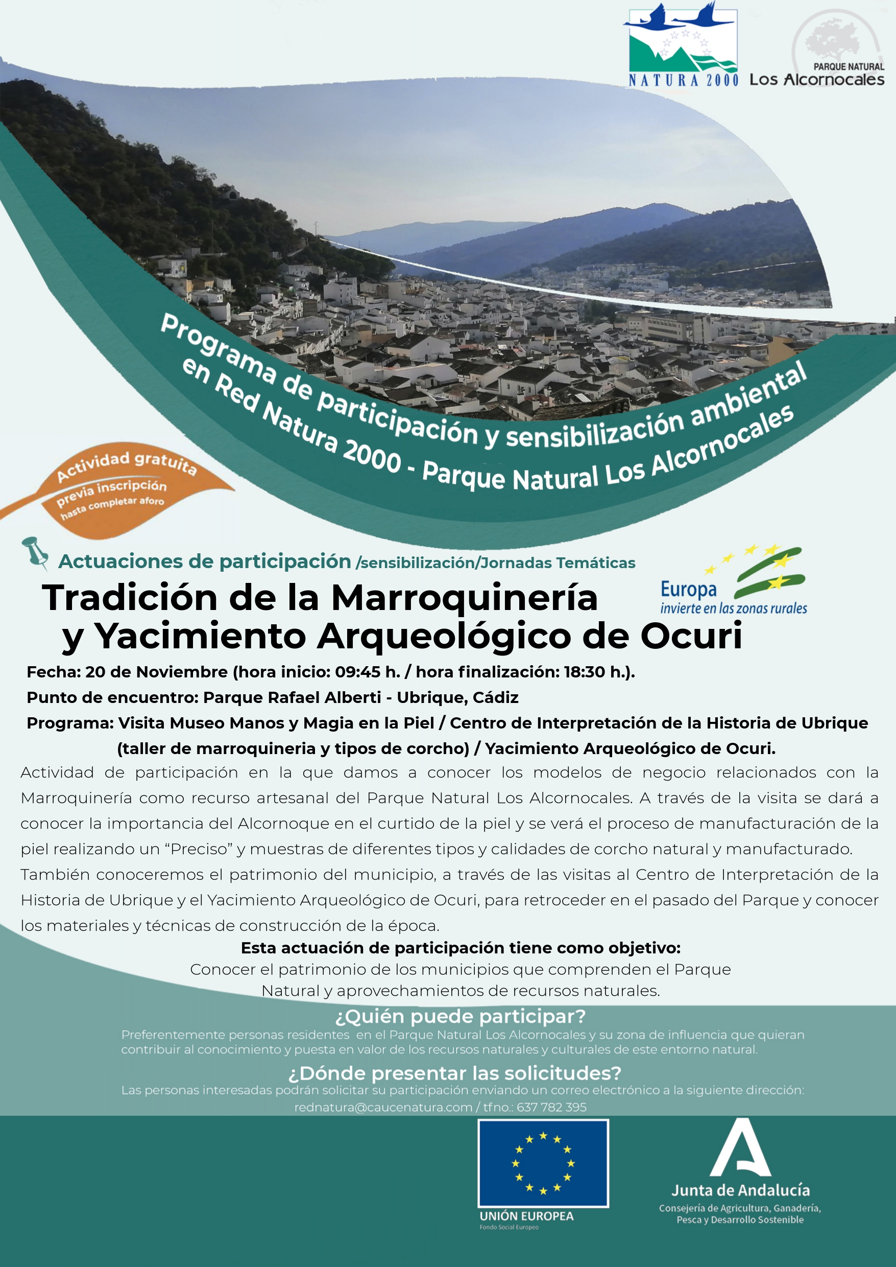 Cartel de la actividad