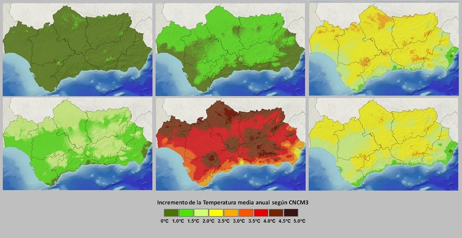 Escenarios locales de temperatura para el cambio climático