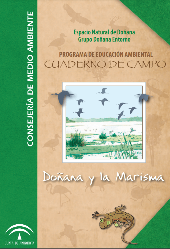Portada del Cuaderno de Campo. Doñana y la marisma