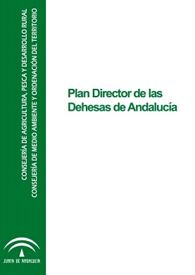 Portada del documento del Plan Director de las Dehesas de Andalucía