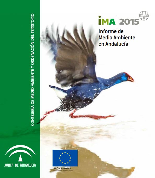Portada del Informe de Medio Ambiente en Andalucía 2015