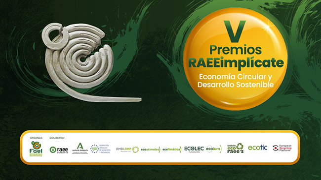 Ampliar imagen: V Edición de los Premios RAEEimplícate. Economía circular y desarrollo sostenible