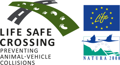 Logotipos del proyecto Life Safe Crossing, Proyectos Lifes y Red Natura 2000