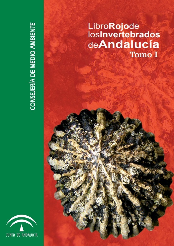 Portada del Tomo I del Libro Rojo de los Invertebrados de Andalucía