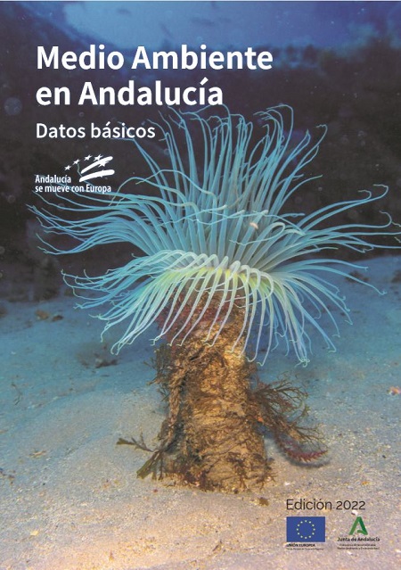 Portada del Informe de Medio Ambiente en Andalucía. Edición 2022. Datos básicos.