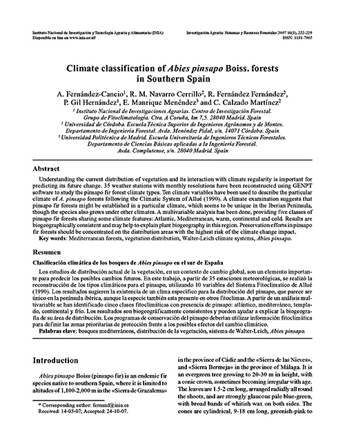 Portada del documento
