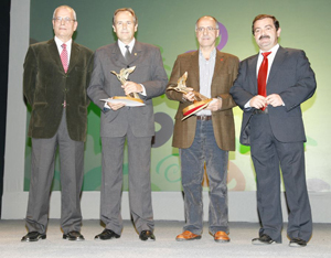 Recogida del Premio Ciudad y Medio Ambiente