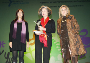 Recogida de premio