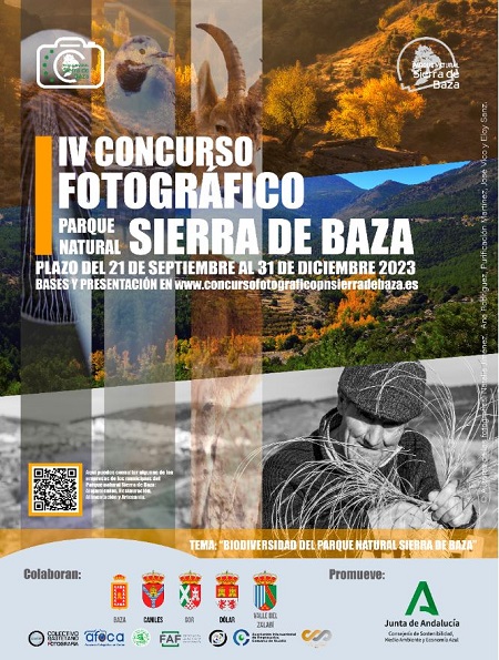 Imagen ilustrativa del Cartel IV concurso de fotografía Parque Natural Sierra de Baza