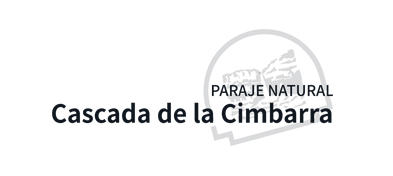Logotipo del Paraje Natural Cascada de la Cimbarra