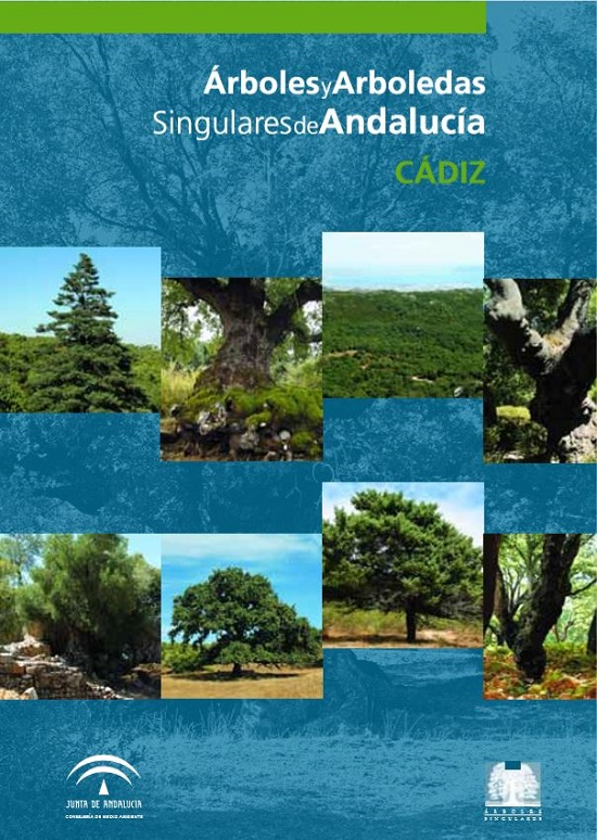 Portada libro Árboles y arboledas singulares de Andalucía. Cádiz