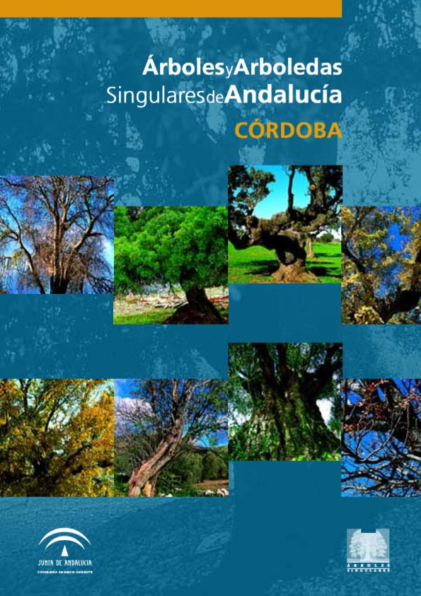 Portada libro Árboles y arboledas singulares de Andalucía. Córdoba