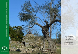 Portada Estudio de los ruedos agrícolas y cercados de los núcleos de población de la Sierra de Huelva