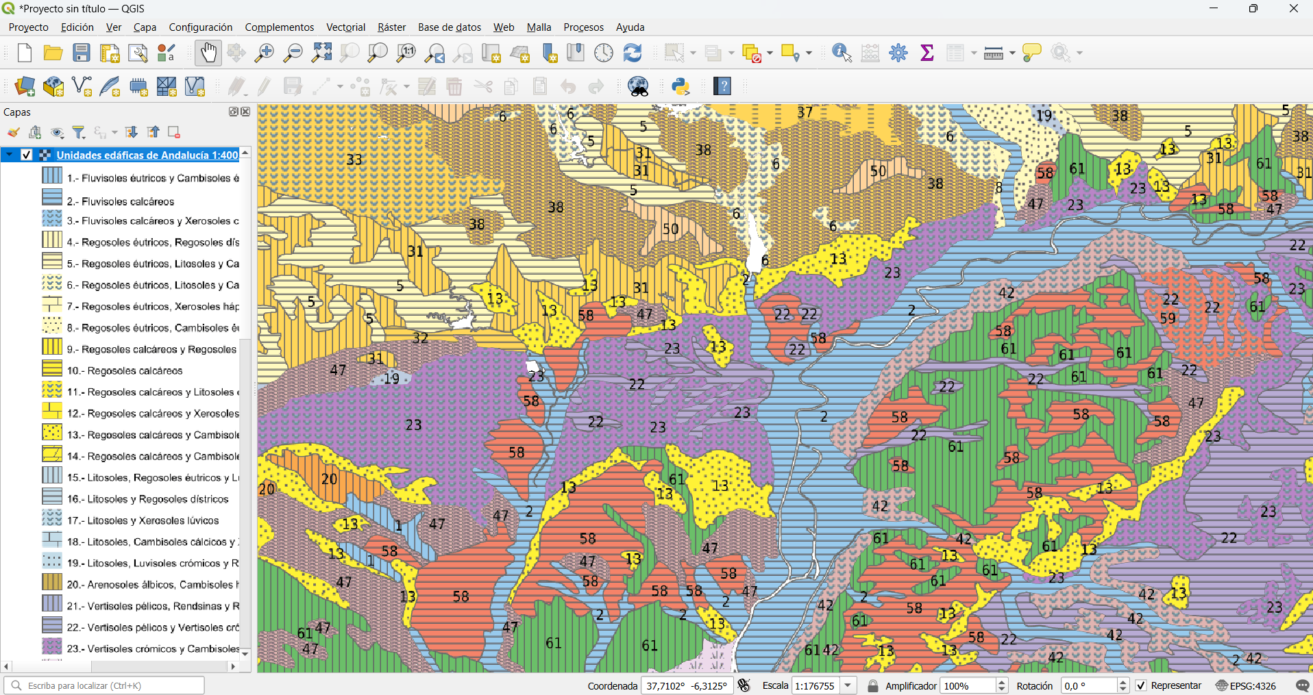 Visualización de WMS en Qgis