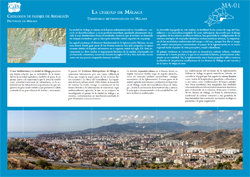 Página de descripción del Catálogo de paisajes de la provincia de Málaga