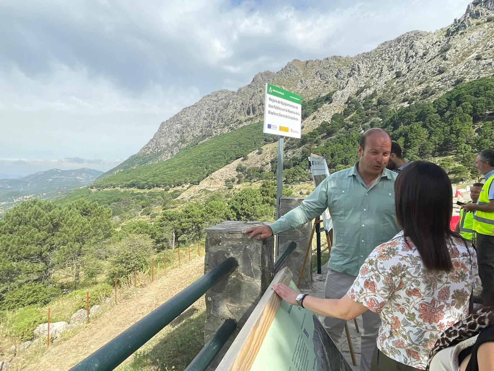 El delegado territorial, Óscar Curtido
