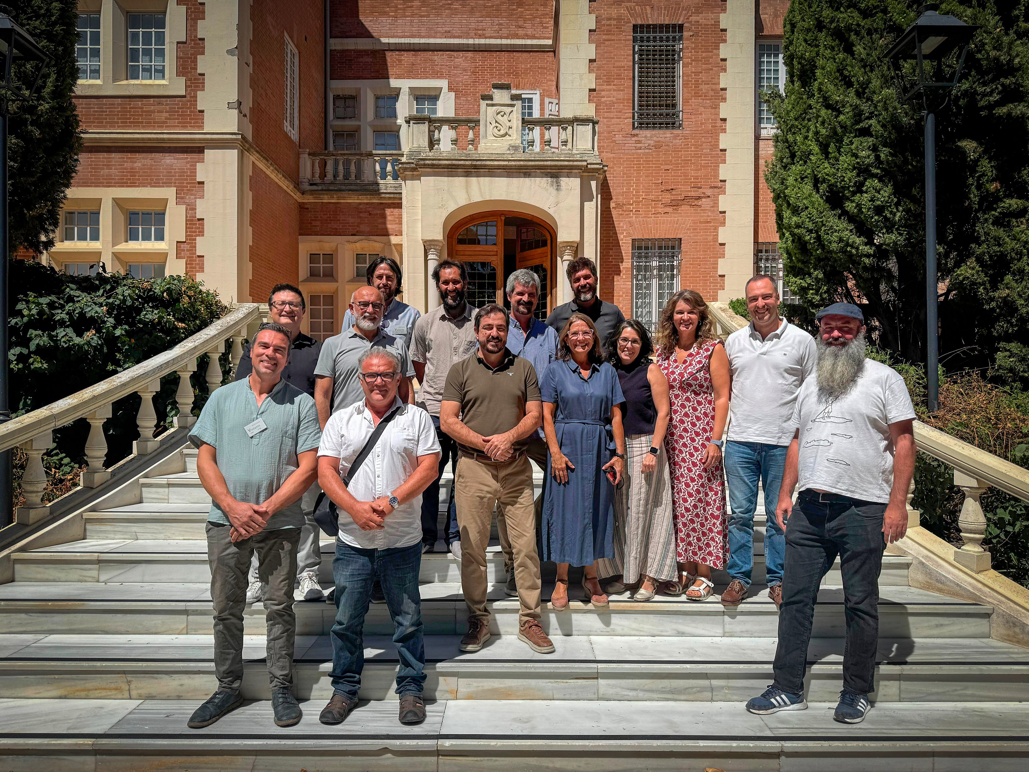 El viceconsejero, Sergio Arjona, y el equipo técnico de la Dirección General de Política Forestal