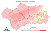Temperatura media mensual
