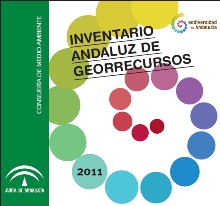 Portada CD Inventario Andaluz de Georrecursos 2011