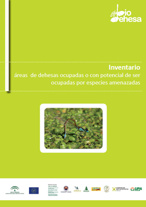 Portada Inventario áreas de dehesas ocupadas o con potencial de ser ocupadas por especies amenazadas (2016)