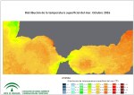 Temperatura superficial del mar (SST). Octubre 2016