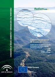 Portada Caracterización visual de Andalucía. Análisis de las características visuales de Andalucía en ámbito regional, provincial y comarcal (2014)